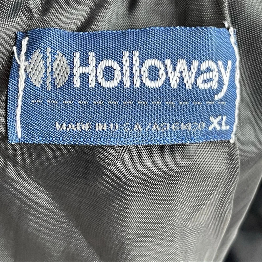 Vintage Holloway Men’s Black Jacket size XL - Picture 10 of 13